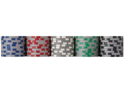13.5 Gram Texas Hold 'em Clay Poker Chip Set with Aluminum Case
